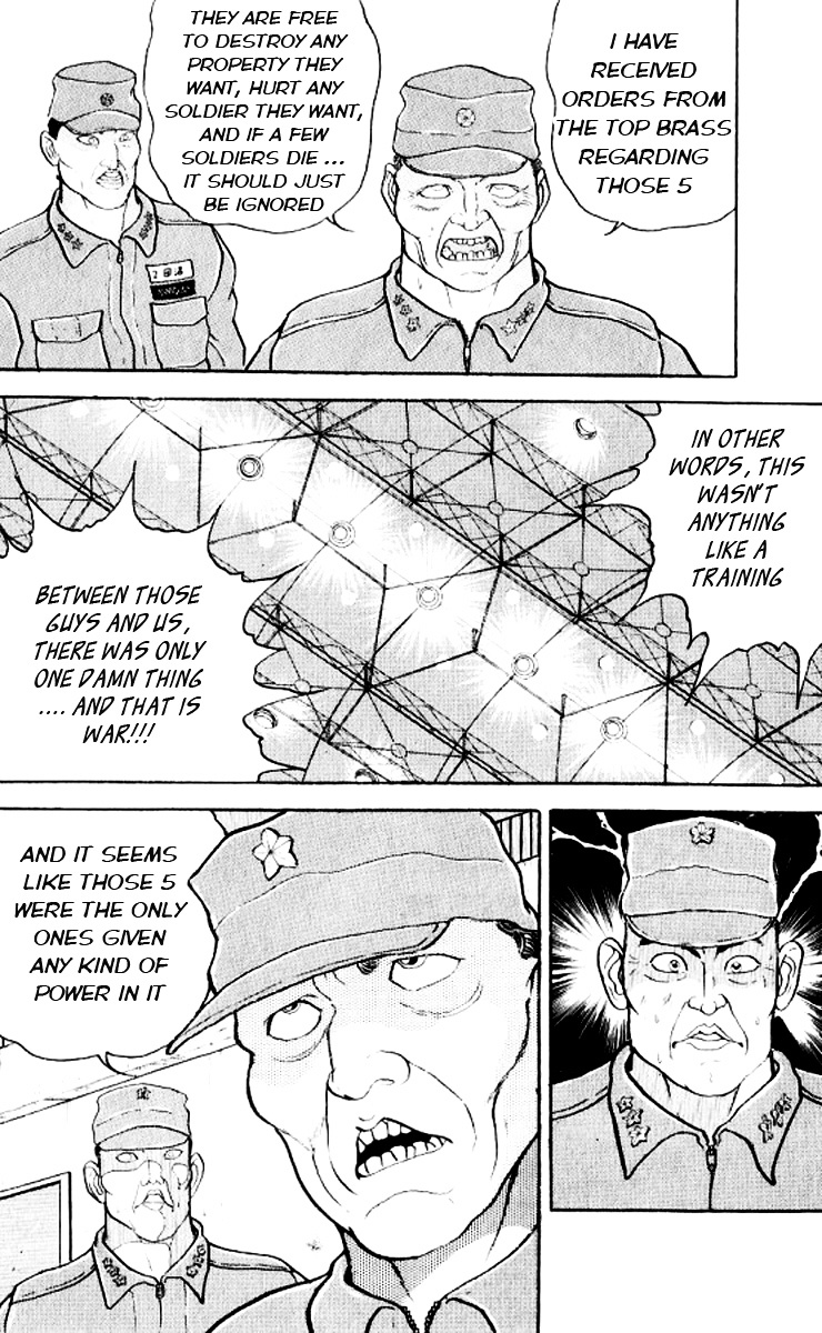 Grappler Baki Chapter 133 page 18 - Chapter 133 : War
