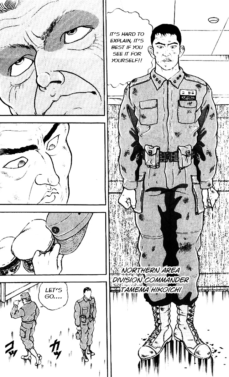 Grappler Baki Chapter 133 page 3 - Chapter 133 : War