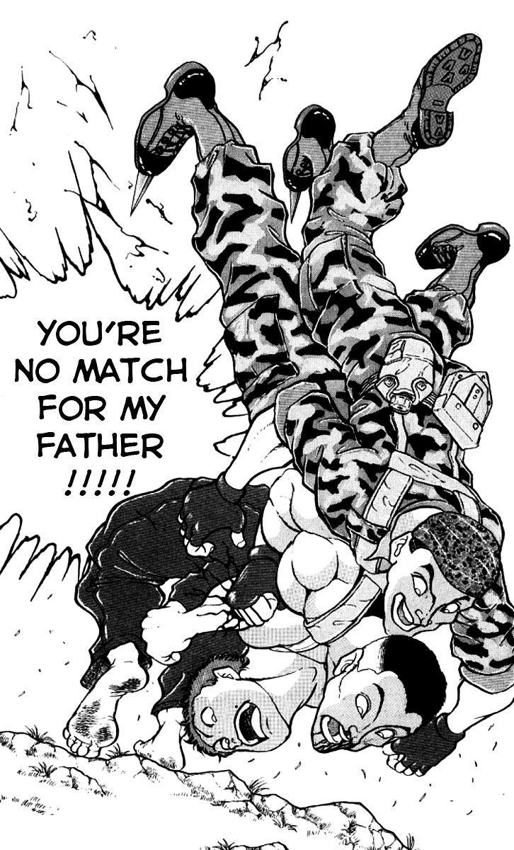 Grappler Baki Chapter 140 page 17 - Chapter 140 : Team