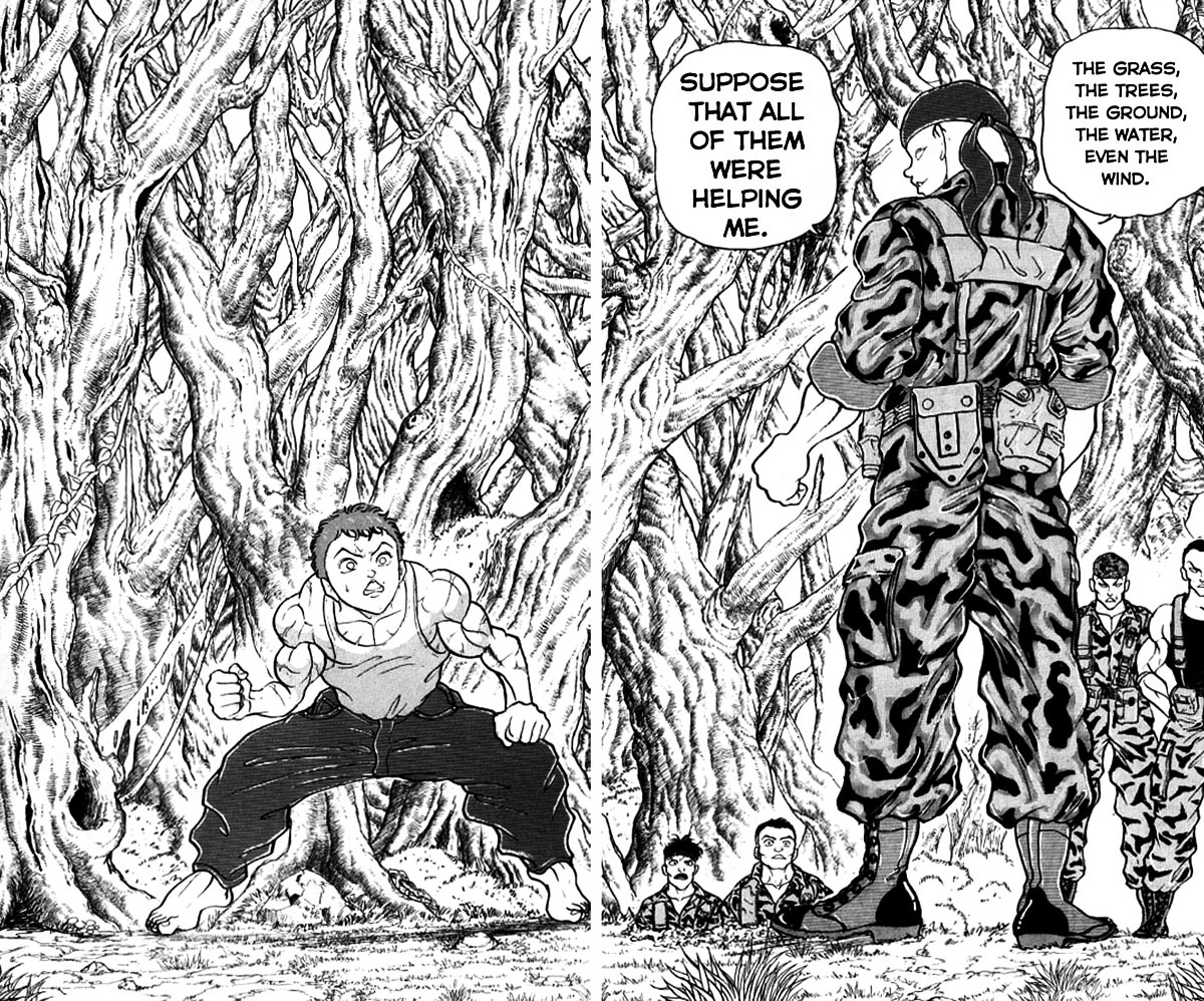 Grappler Baki Chapter 144 page 23 - Chapter 144 : Going all out as well