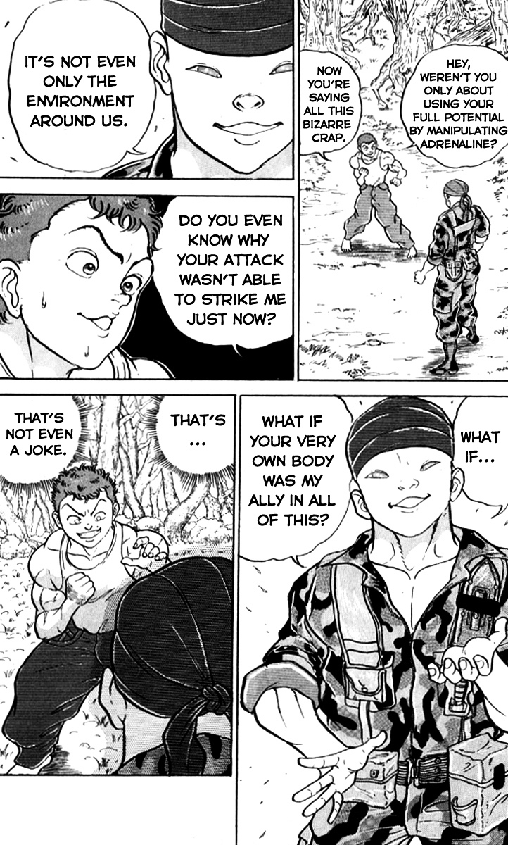 Grappler Baki Chapter 144 page 24 - Chapter 144 : Going all out as well
