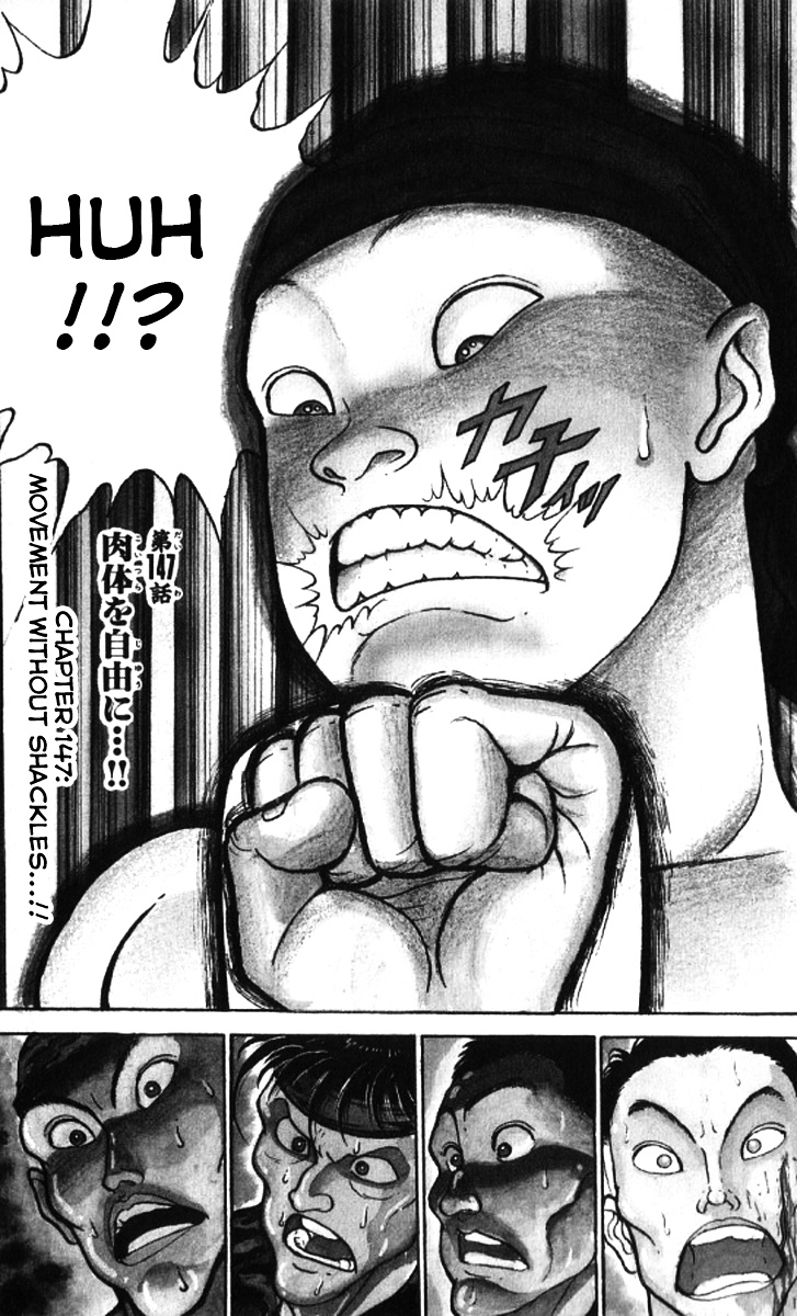 Grappler Baki Chapter 147 page 1 - Chapter 147 : Movement without shackles