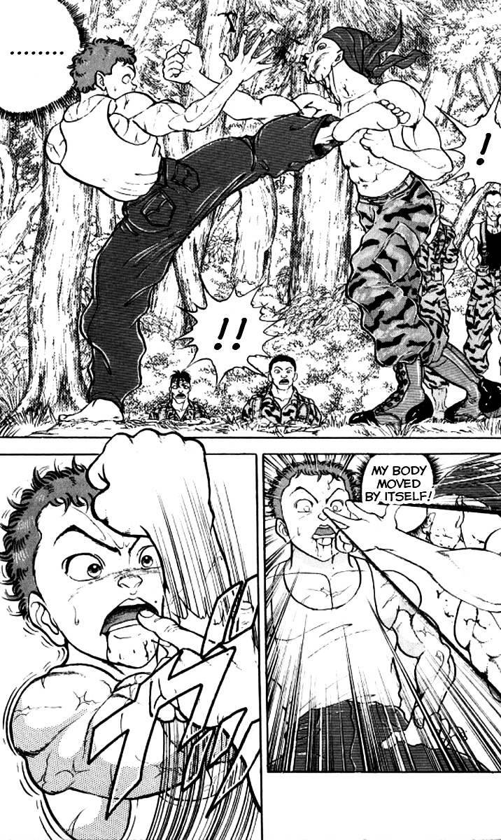 Grappler Baki Chapter 147 page 13 - Chapter 147 : Movement without shackles