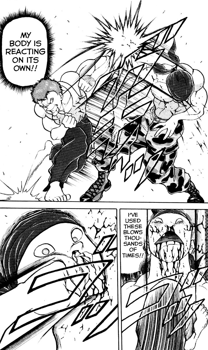 Grappler Baki Chapter 147 page 14 - Chapter 147 : Movement without shackles