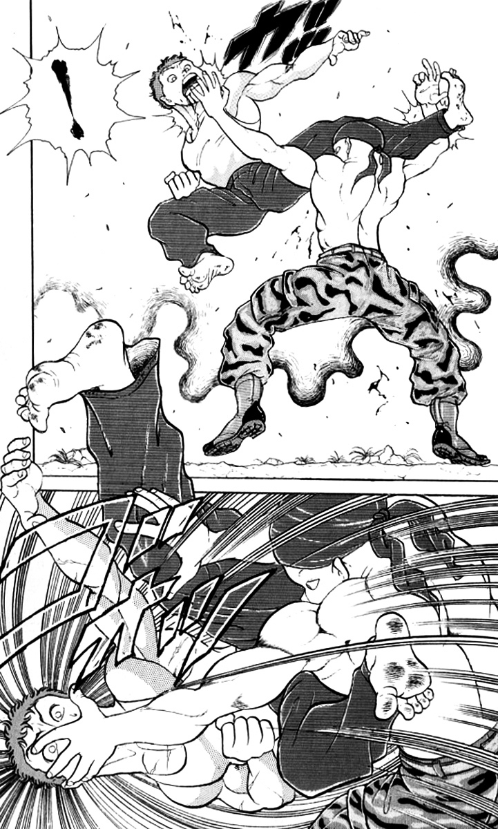 Grappler Baki Chapter 147 page 22 - Chapter 147 : Movement without shackles