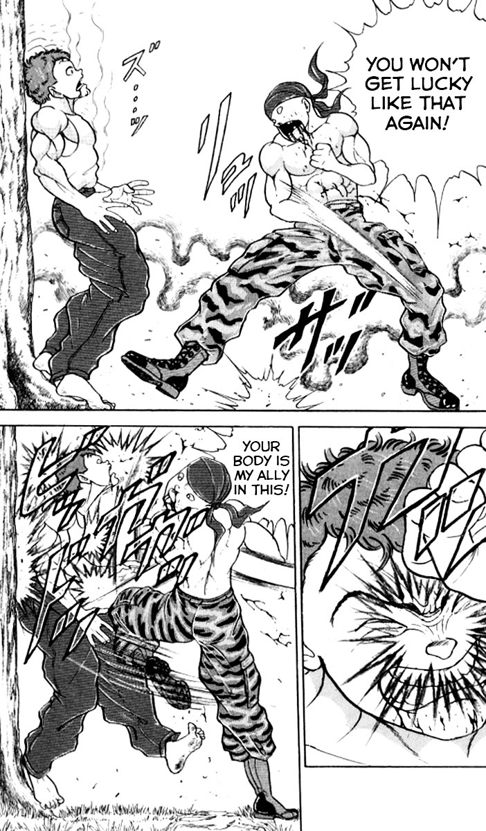 Grappler Baki Chapter 147 page 8 - Chapter 147 : Movement without shackles