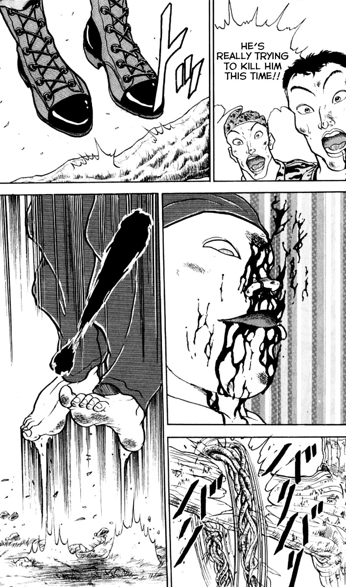 Grappler Baki Chapter 150 page 15 - Chapter 150 : A fear of water and the grass