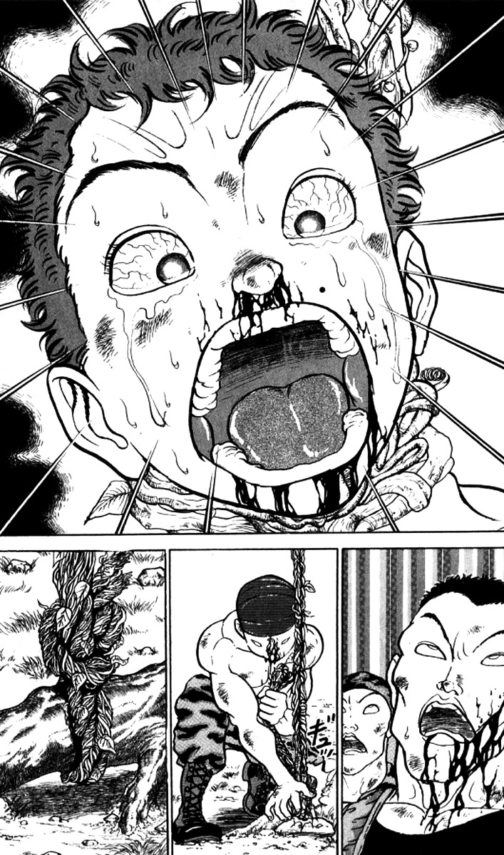 Grappler Baki Chapter 150 page 17 - Chapter 150 : A fear of water and the grass