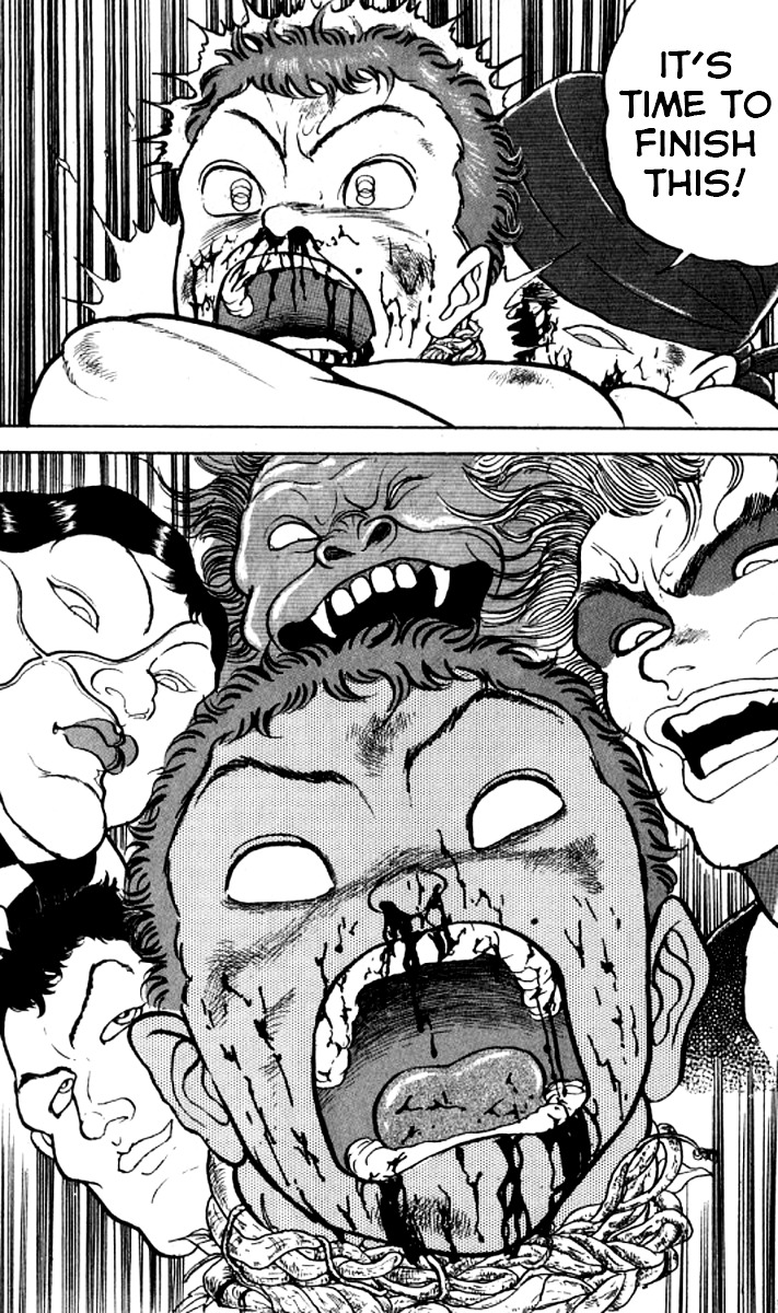 Grappler Baki Chapter 150 page 20 - Chapter 150 : A fear of water and the grass