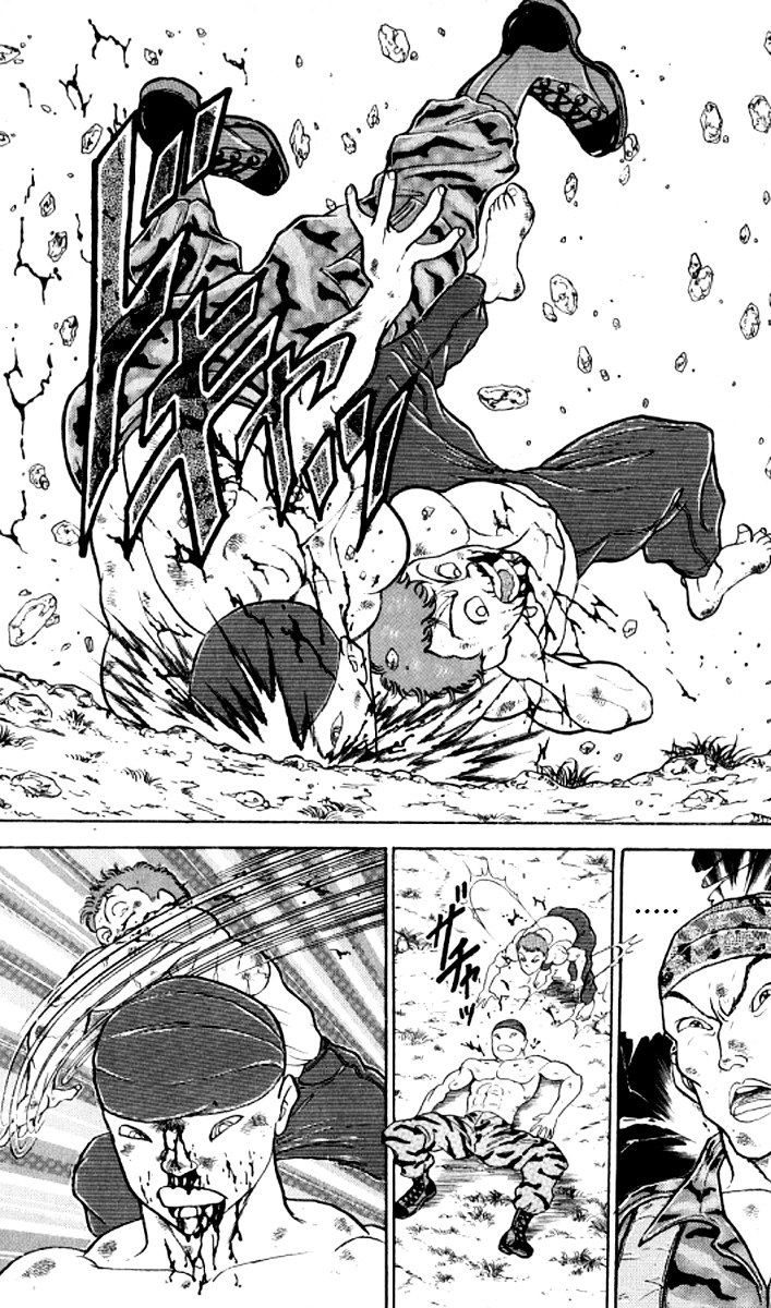 Grappler Baki Chapter 150 page 6 - Chapter 150 : A fear of water and the grass