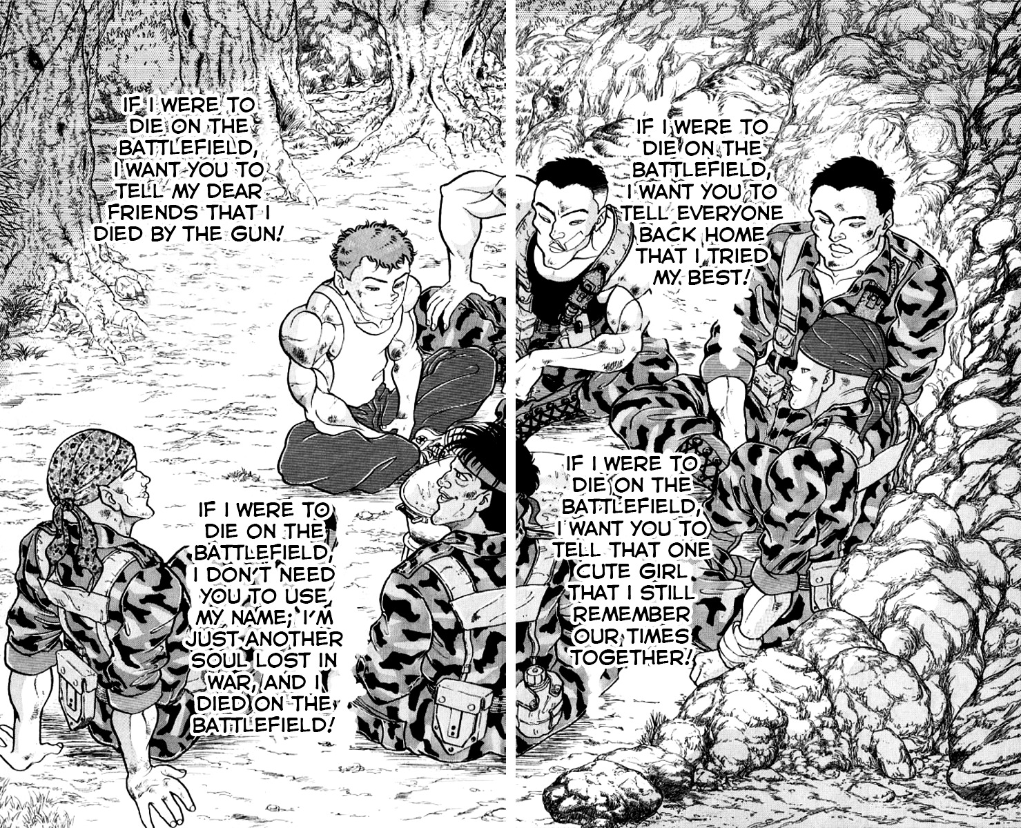 Grappler Baki Chapter 152 page 10 - Chapter 152 : If I were to die
