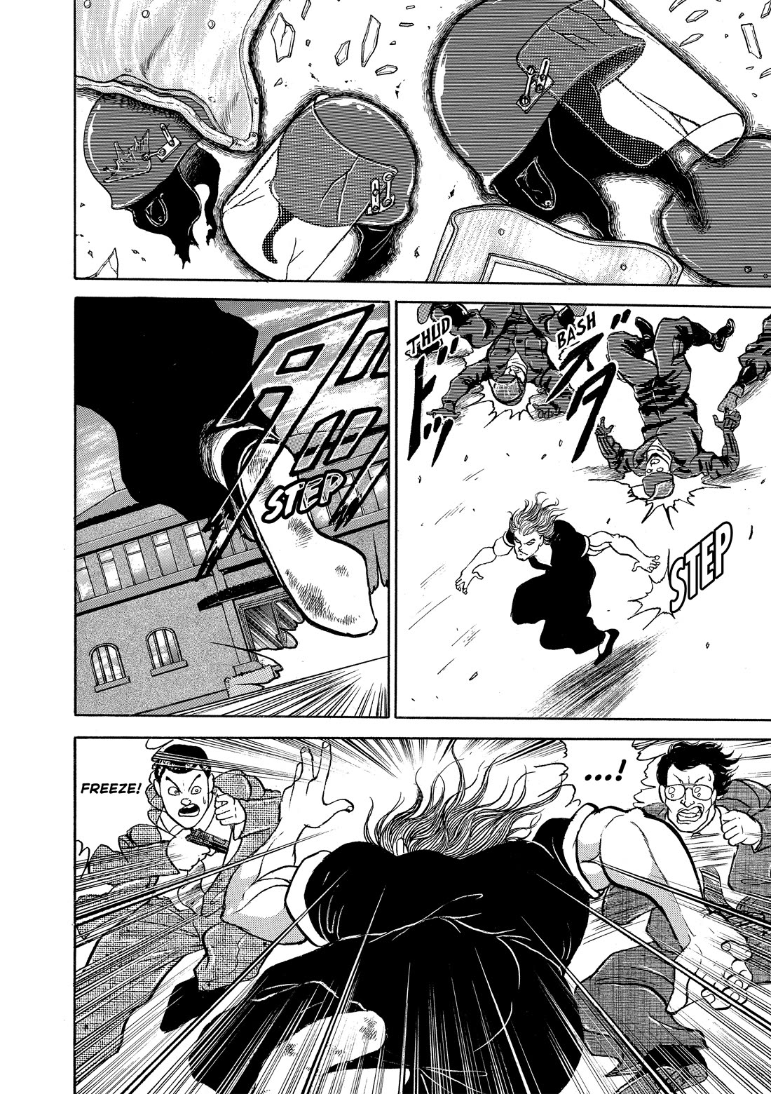 Grappler Baki Chapter 153 page 16 - Chapter 153: Supreme Authority vs. Ultimate Violence