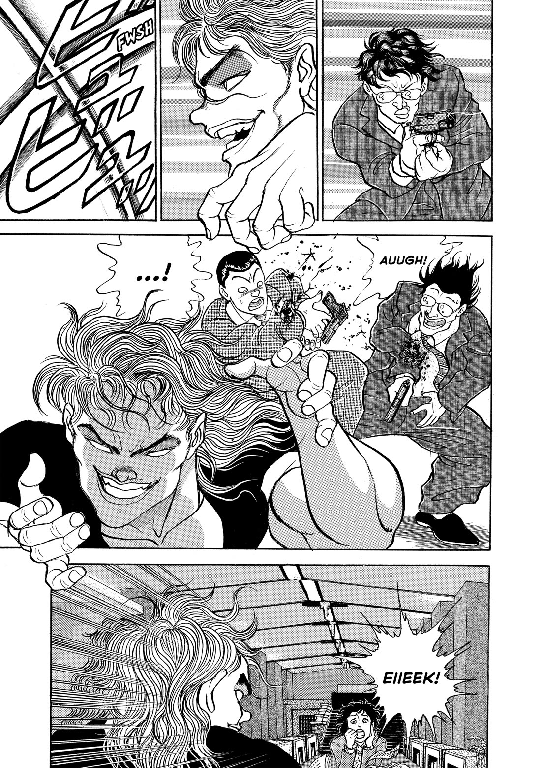 Grappler Baki Chapter 153 page 17 - Chapter 153: Supreme Authority vs. Ultimate Violence