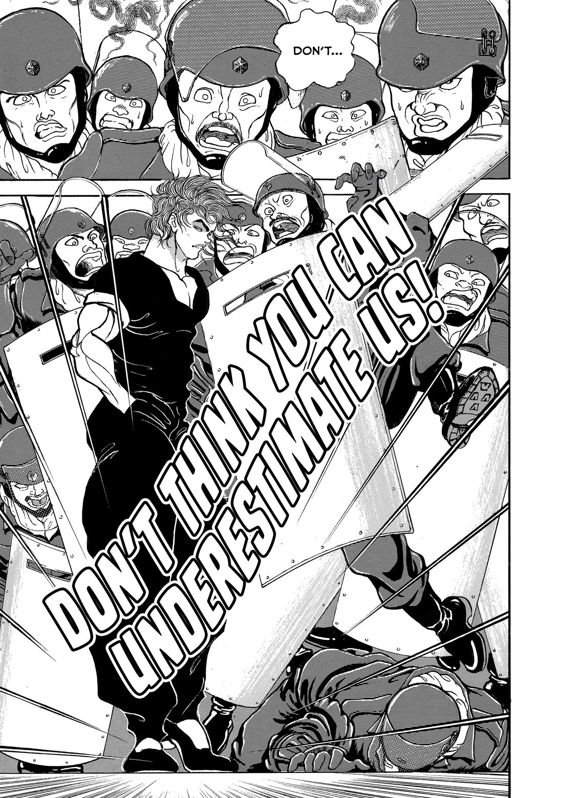 Grappler Baki Chapter 153 page 6 - Chapter 153: Supreme Authority vs. Ultimate Violence