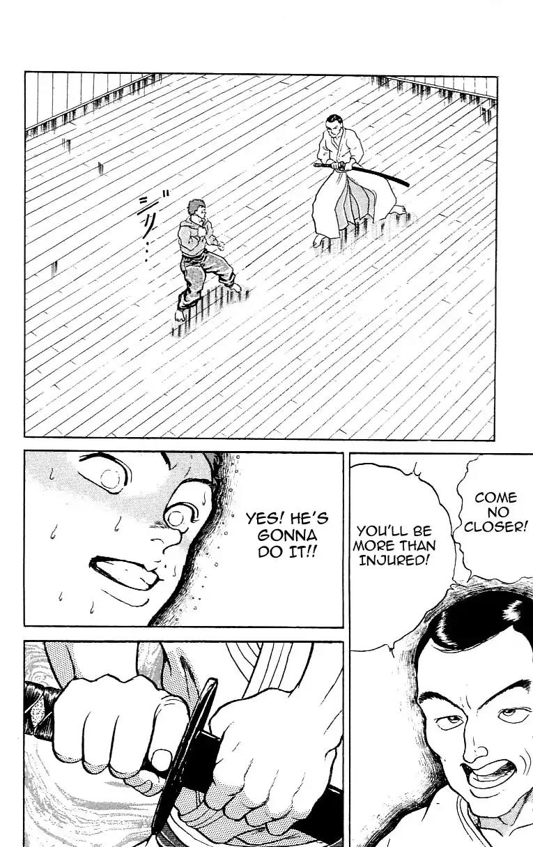 Grappler Baki Chapter 155 page 11 - Chapter 155: Baki Against The Japanese Blade.