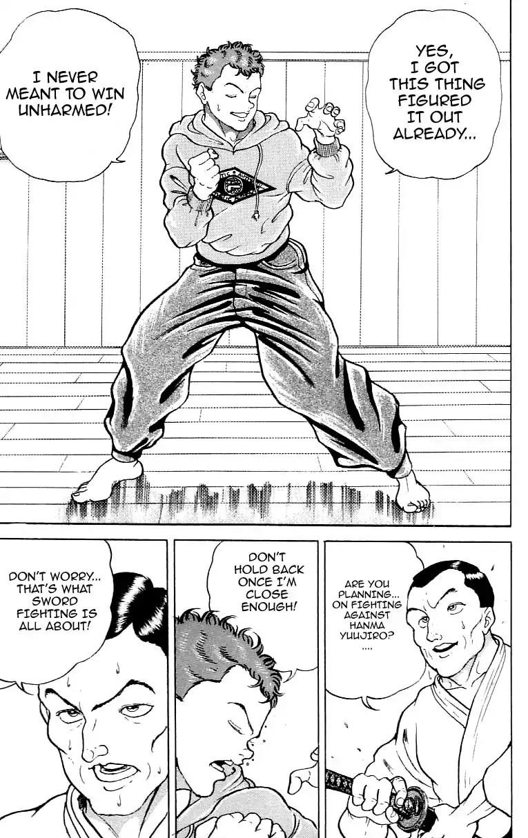 Grappler Baki Chapter 155 page 14 - Chapter 155: Baki Against The Japanese Blade.