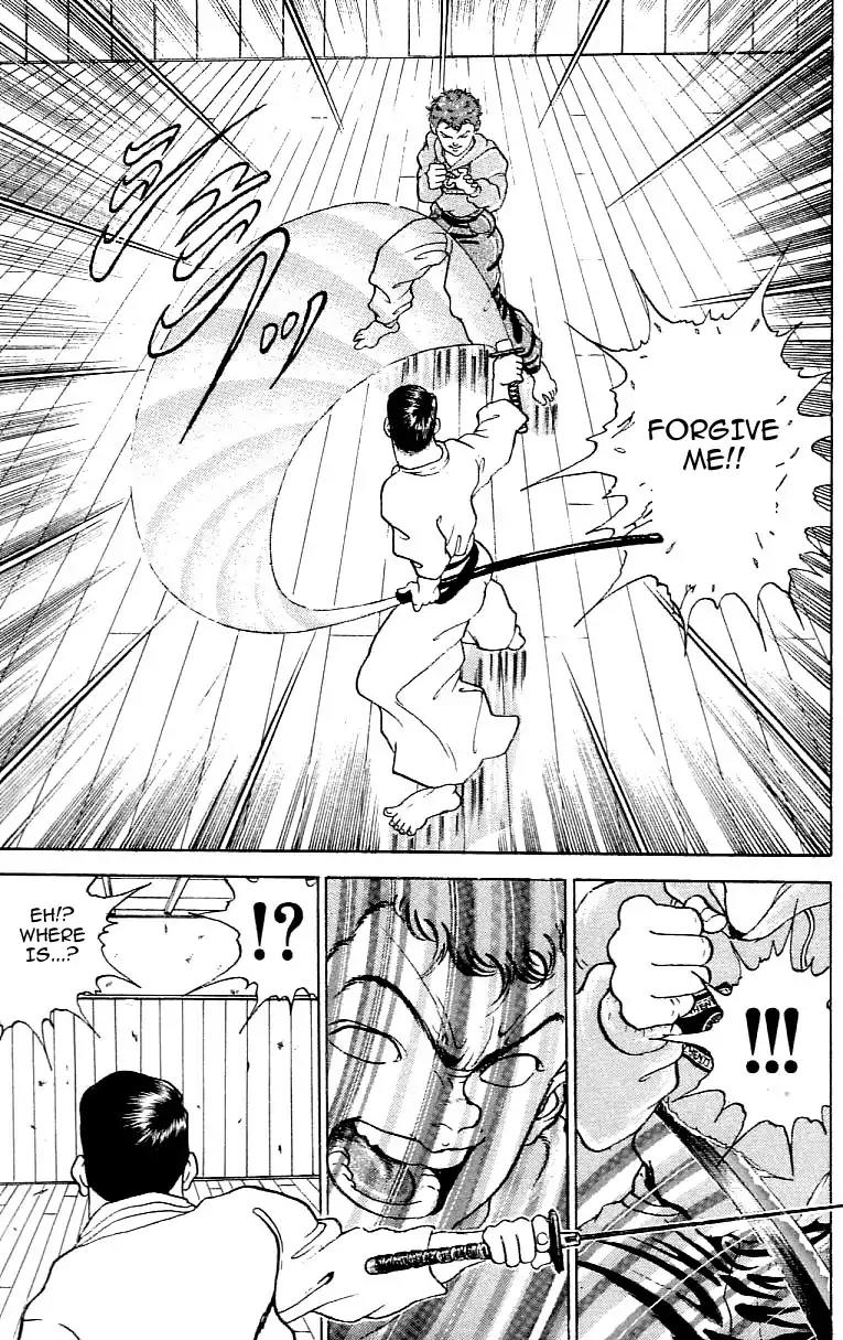 Grappler Baki Chapter 155 page 16 - Chapter 155: Baki Against The Japanese Blade.