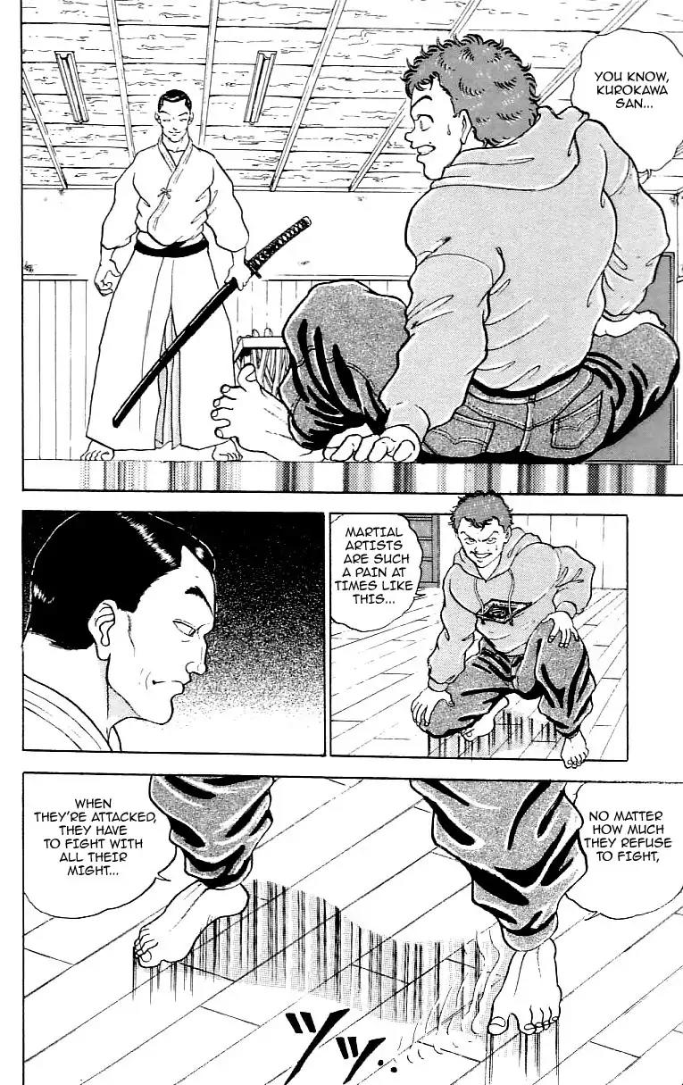 Grappler Baki Chapter 155 page 6 - Chapter 155: Baki Against The Japanese Blade.