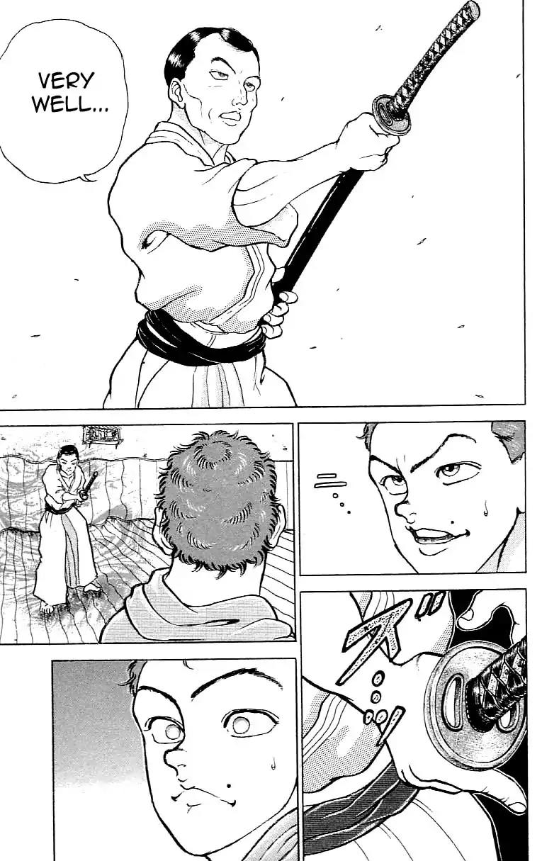 Grappler Baki Chapter 155 page 9 - Chapter 155: Baki Against The Japanese Blade.