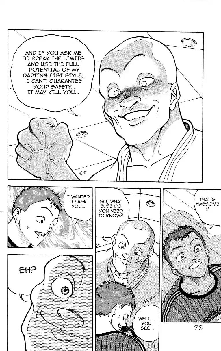 Grappler Baki Chapter 156 page 12 - Chapter 156: Baki Versus The Legendary Darting Fist