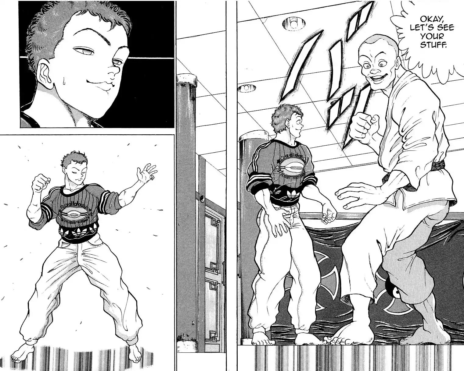 Grappler Baki Chapter 156 page 16 - Chapter 156: Baki Versus The Legendary Darting Fist