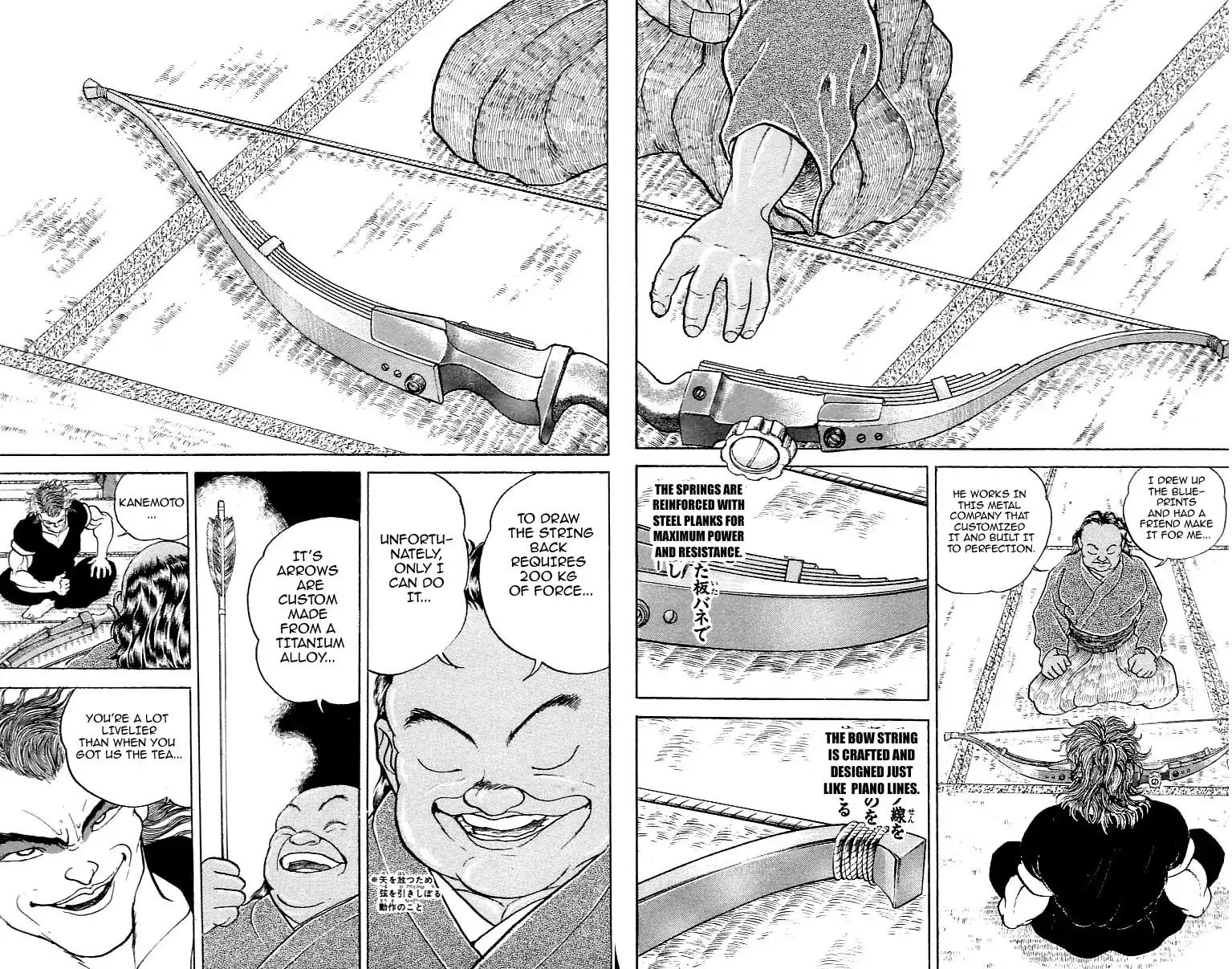 Grappler Baki Chapter 157 page 14 - Chapter 157: Yuujiro Versus The Bow