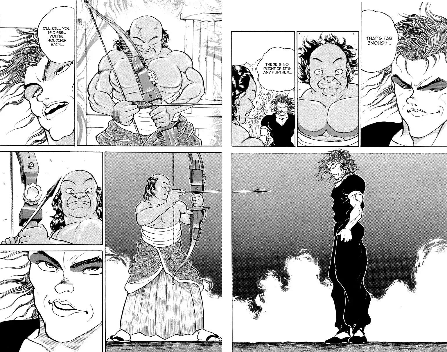 Grappler Baki Chapter 157 page 21 - Chapter 157: Yuujiro Versus The Bow