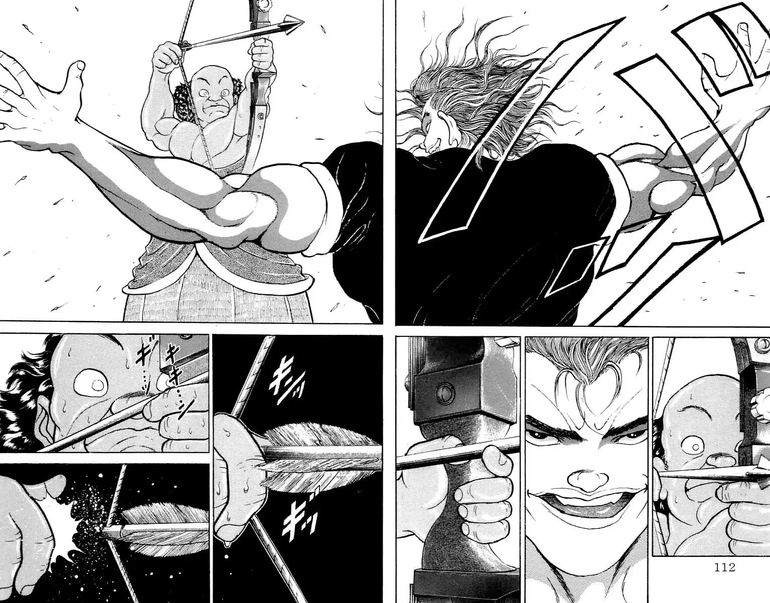 Grappler Baki Chapter 157 page 22 - Chapter 157: Yuujiro Versus The Bow