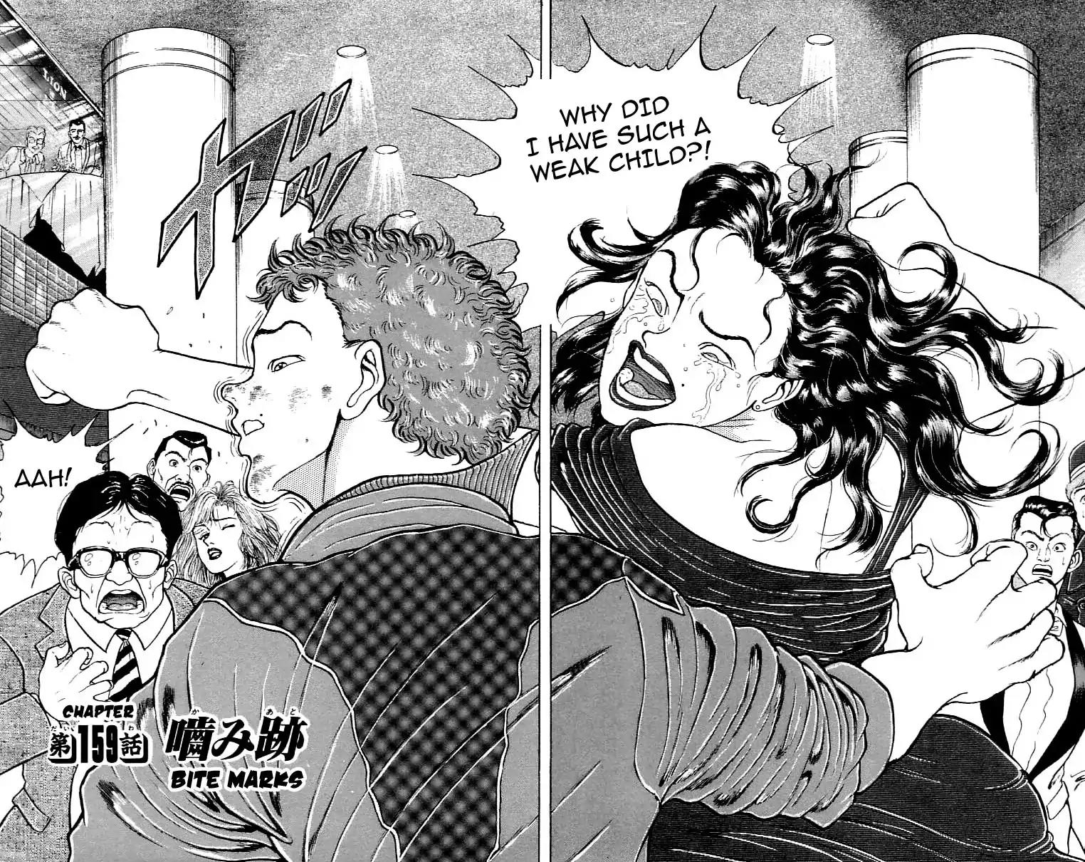Grappler Baki Chapter 159 page 2 - Chapter 159: Bite Marks