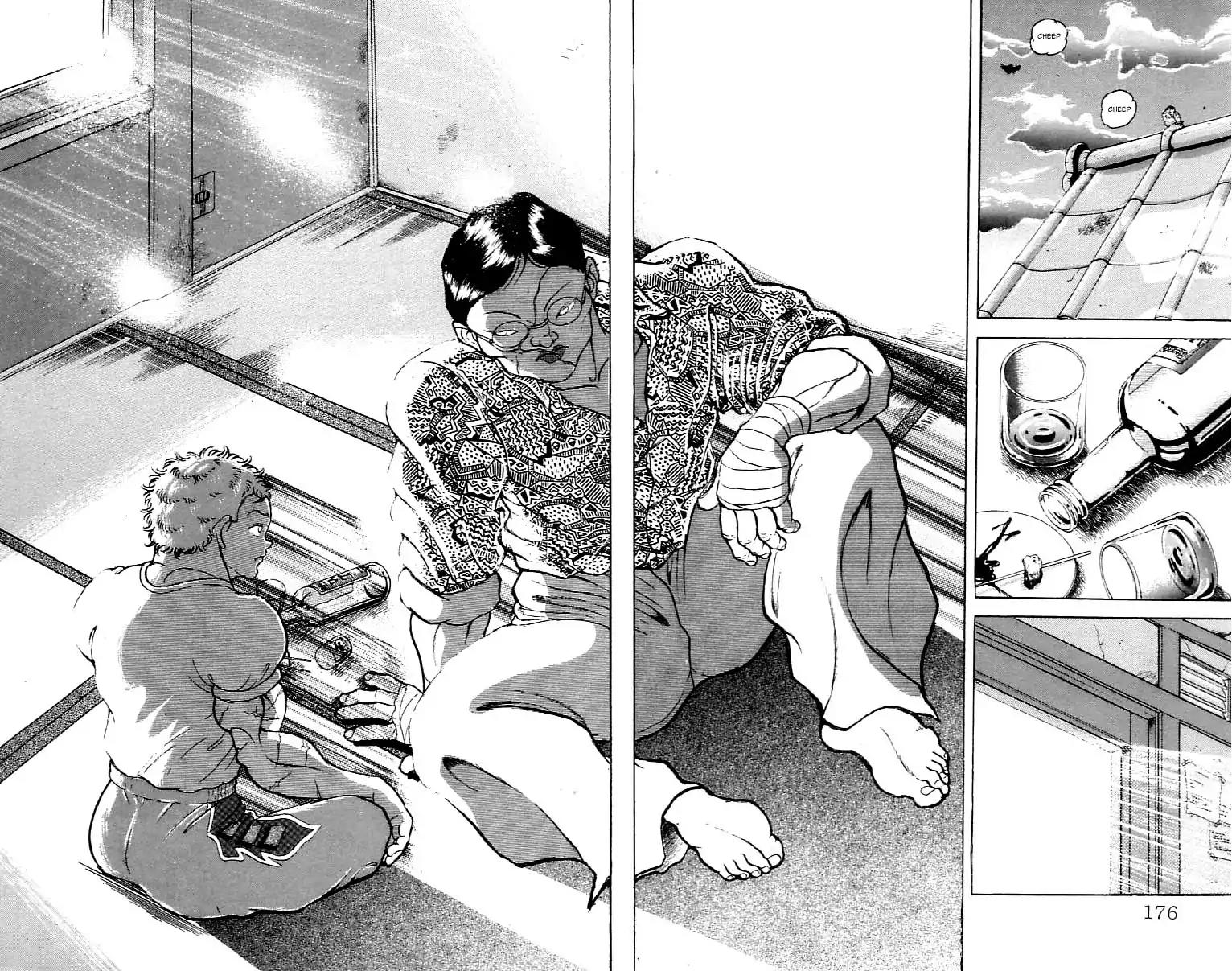 Grappler Baki Chapter 160 page 17 - Chapter 160: The Second Encounter With Hanayama.