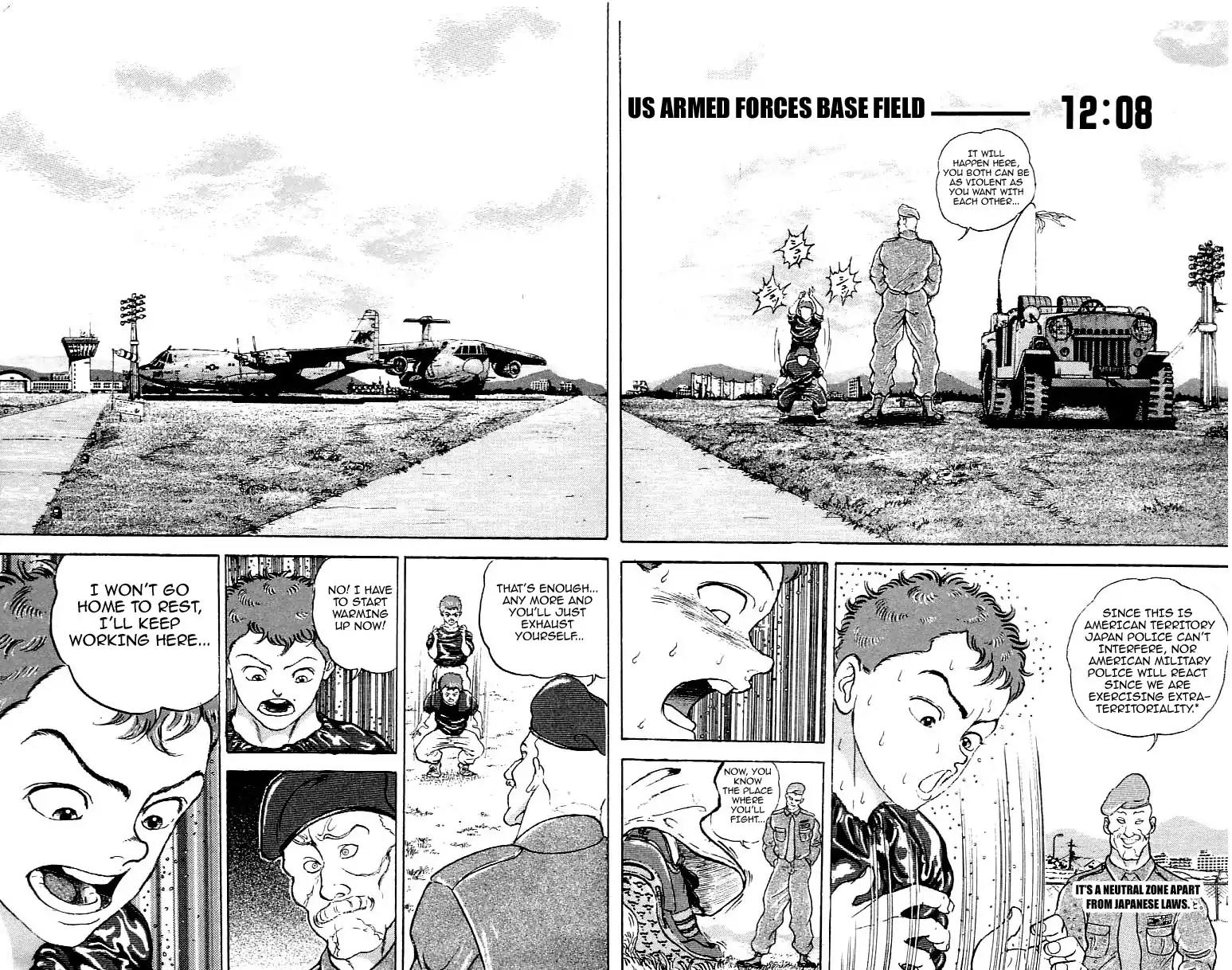 Grappler Baki Chapter 161 page 12 - Chapter 161: The Day Has Come!!