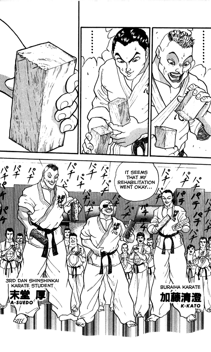 Grappler Baki Chapter 181 page 23 - Chapter 181 : Going to the underground Arena