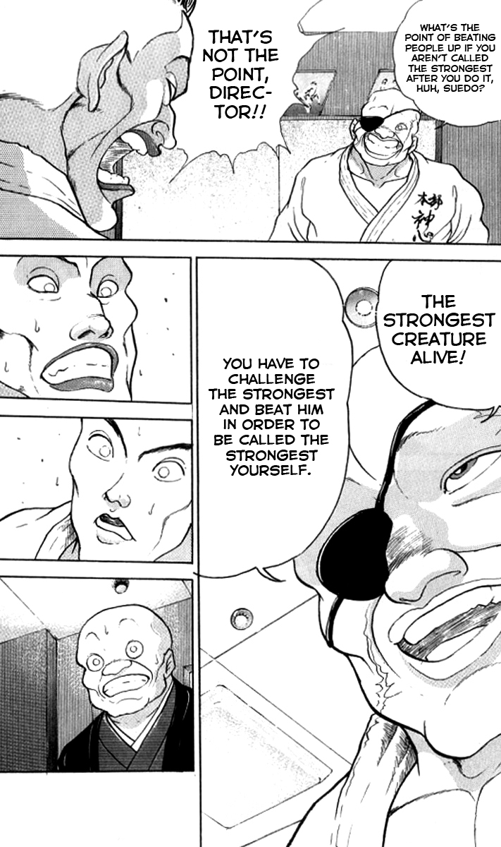 Grappler Baki Chapter 181 page 26 - Chapter 181 : Going to the underground Arena