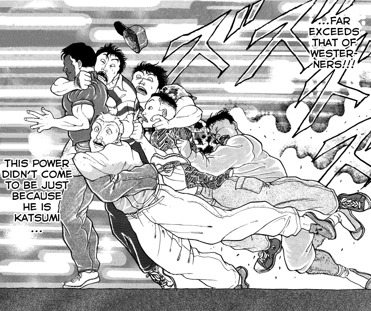 Grappler Baki Chapter 181 page 33 - Chapter 181 : Going to the underground Arena
