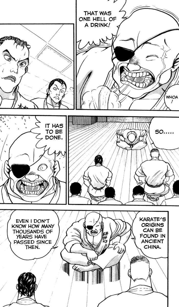 Grappler Baki Chapter 182 page 4 - Chapter 182 : Orochi Katsumi