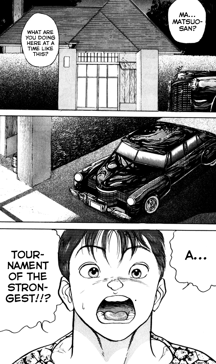 Grappler Baki Chapter 183 page 15 - Chapter 183 : The belt of the strongest