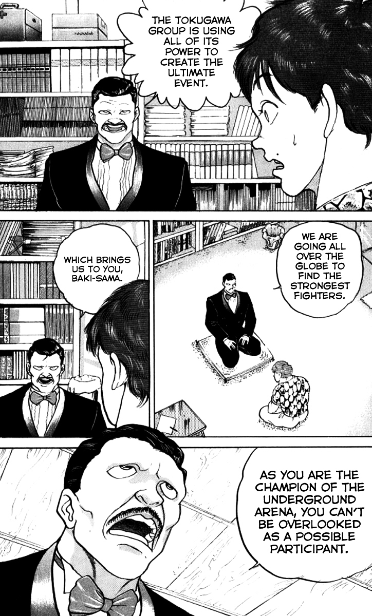 Grappler Baki Chapter 183 page 16 - Chapter 183 : The belt of the strongest