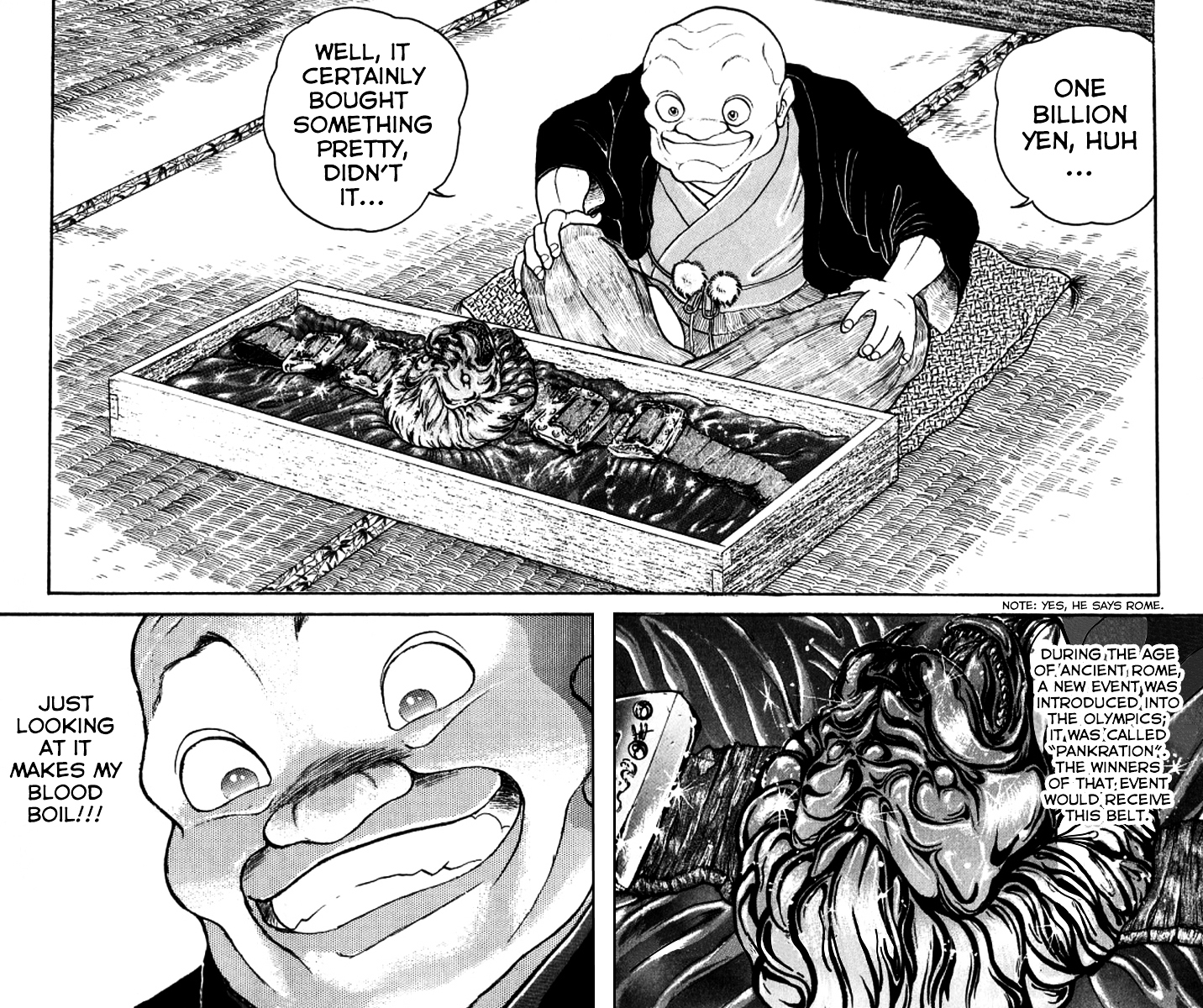Grappler Baki Chapter 183 page 19 - Chapter 183 : The belt of the strongest