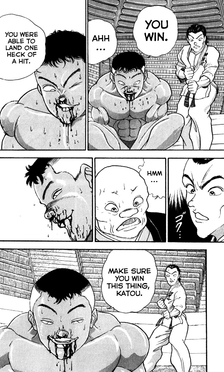Grappler Baki Chapter 184 page 12 - Chapter 184 : The biggest tournament