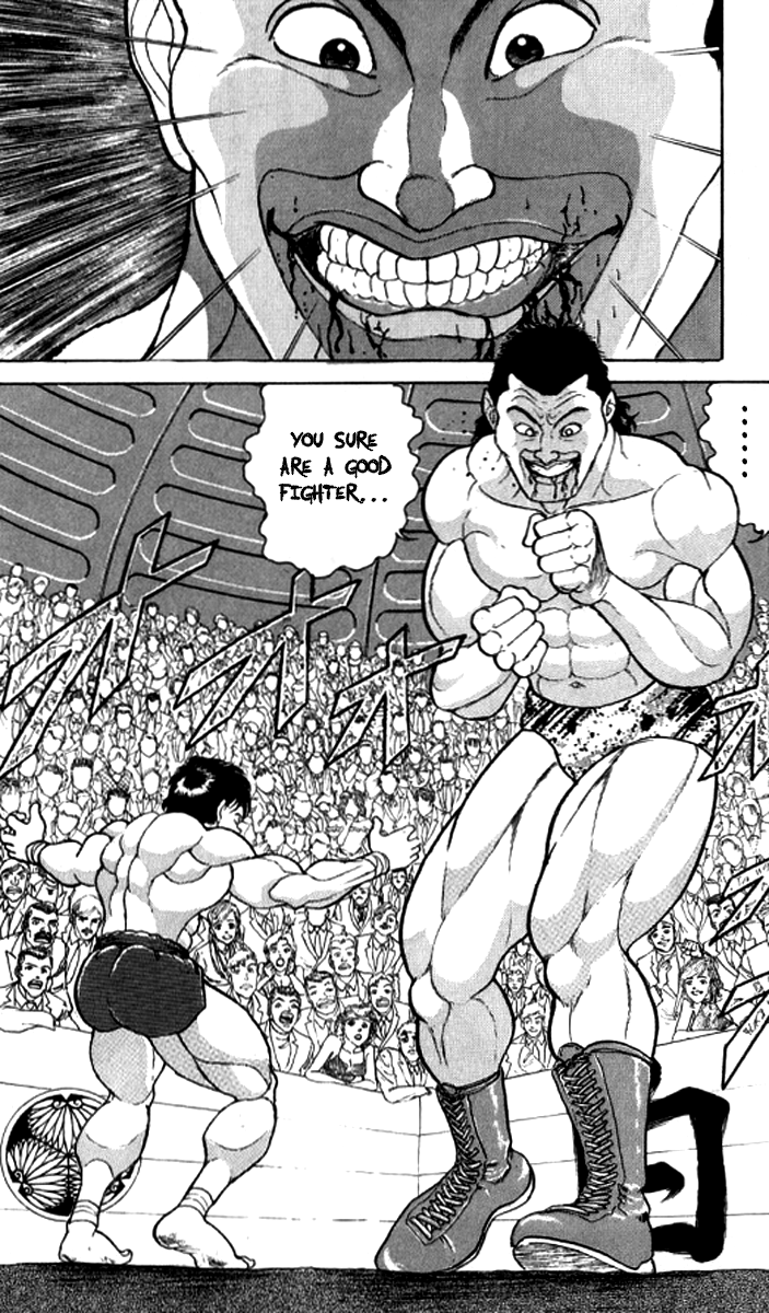 Grappler Baki Chapter 186 page 6 - Chapter 186 : Baki vs The Great Giant
