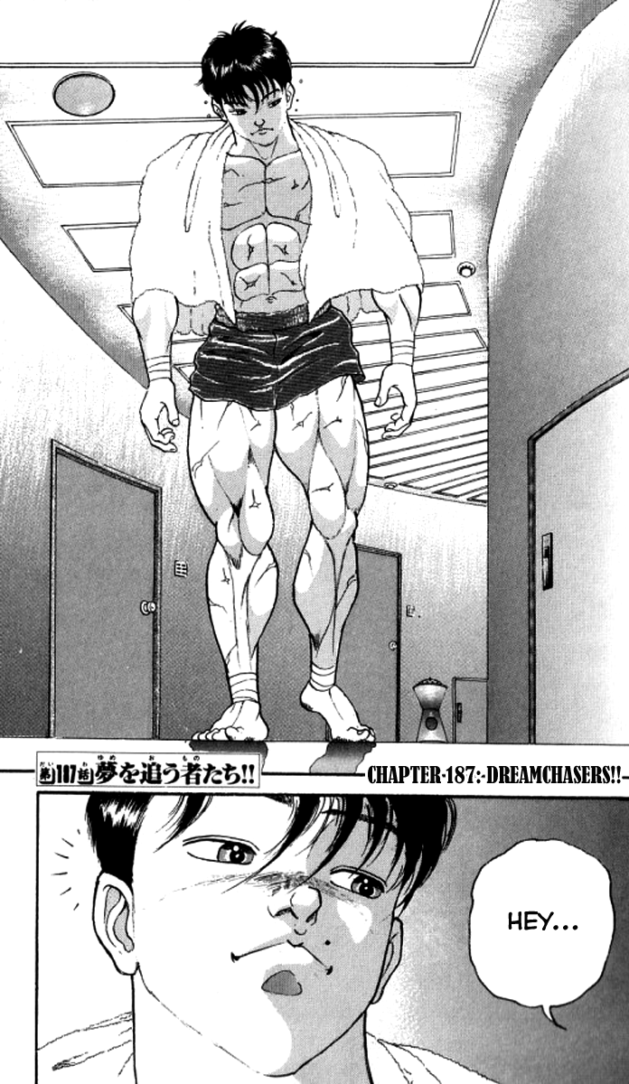 Grappler Baki Chapter 187 page 1 - Chapter 187 : Dreamchasers