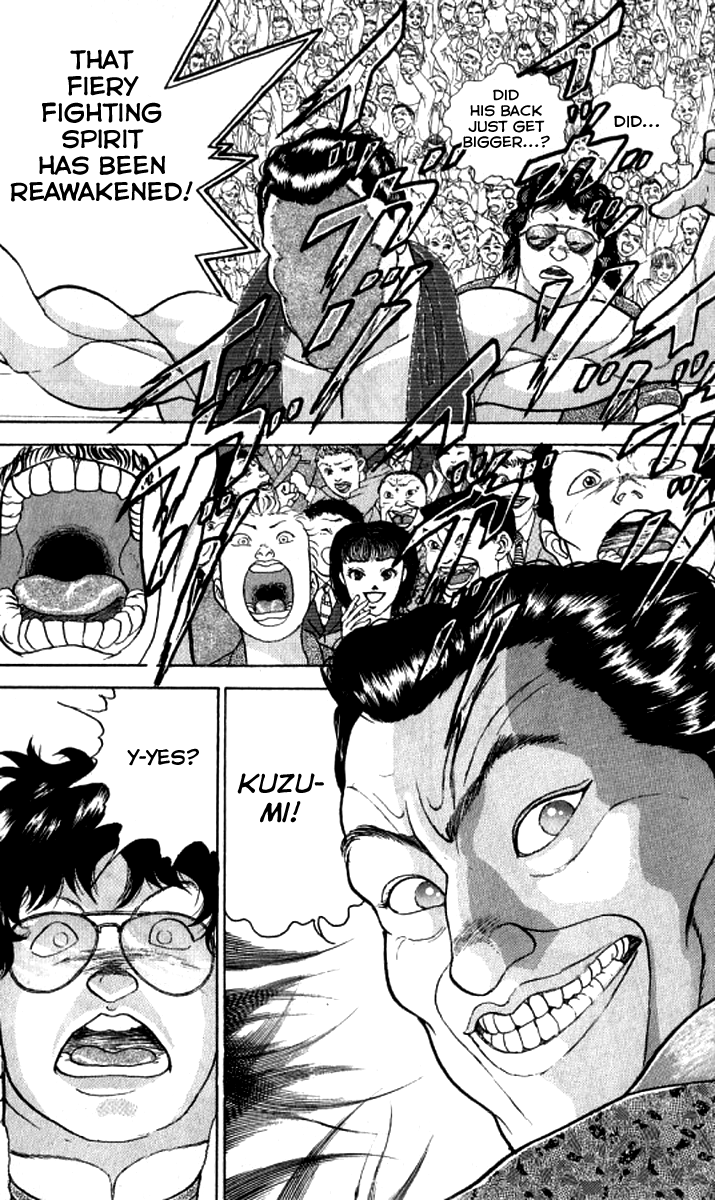 Grappler Baki Chapter 188 page 15 - Chapter 188 : Fighters Energy