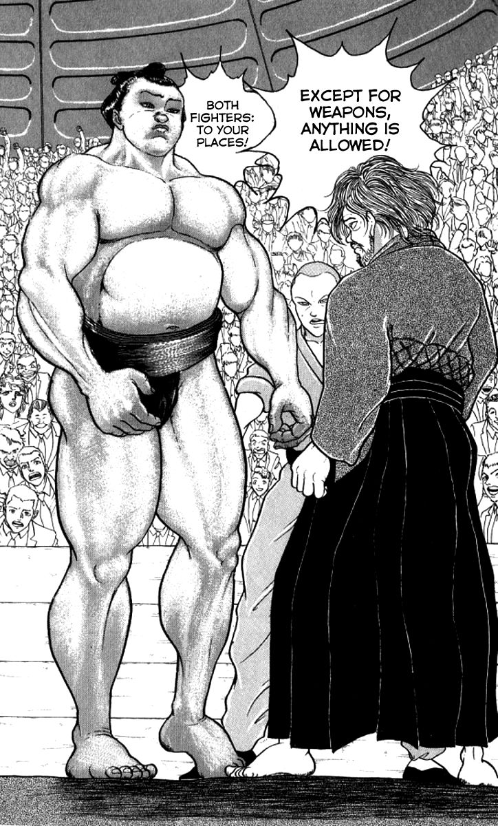 Grappler Baki Chapter 189 page 10 - Chapter 189 : Juujutsu vs Sumo Wrestling