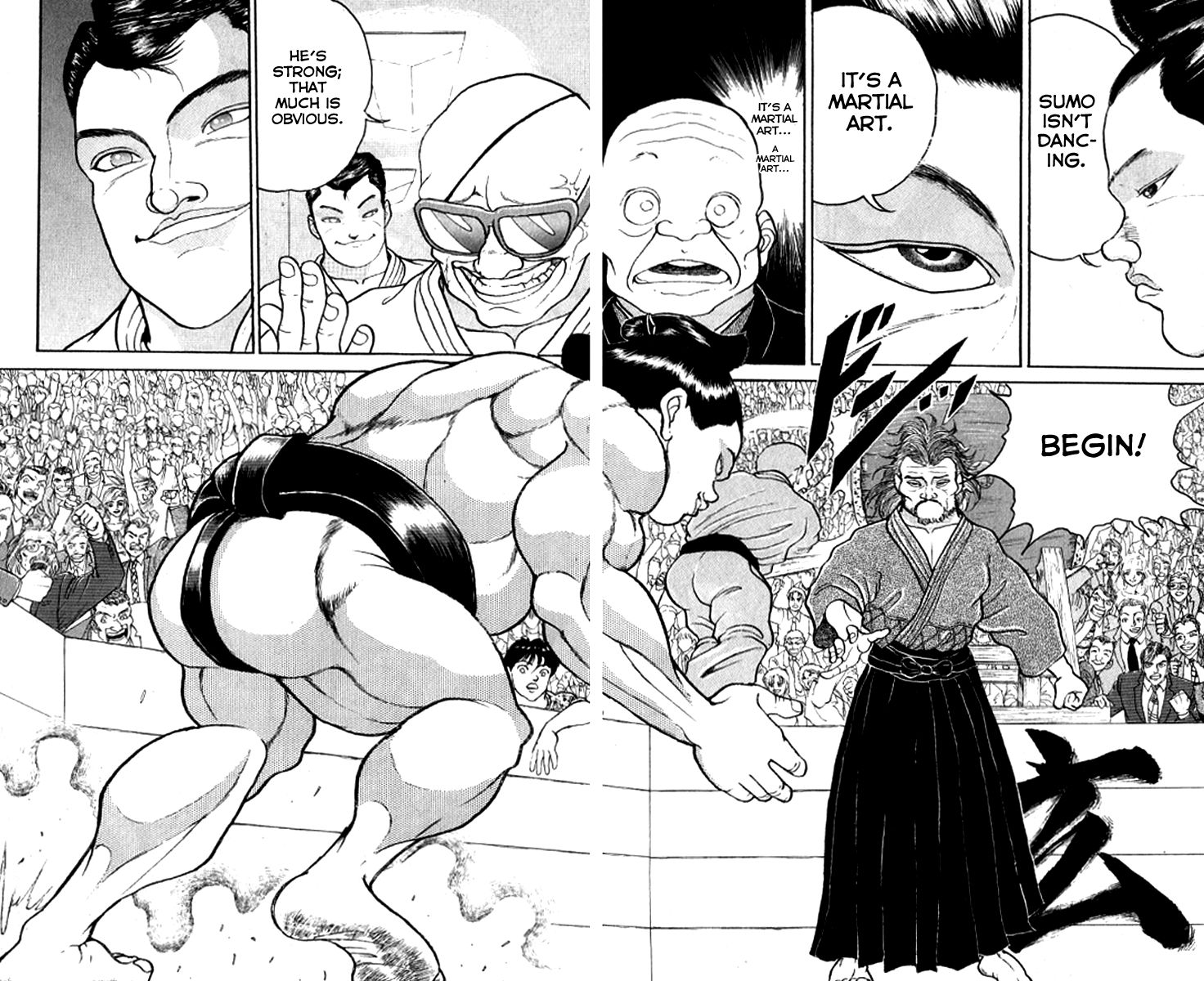 Grappler Baki Chapter 189 page 14 - Chapter 189 : Juujutsu vs Sumo Wrestling