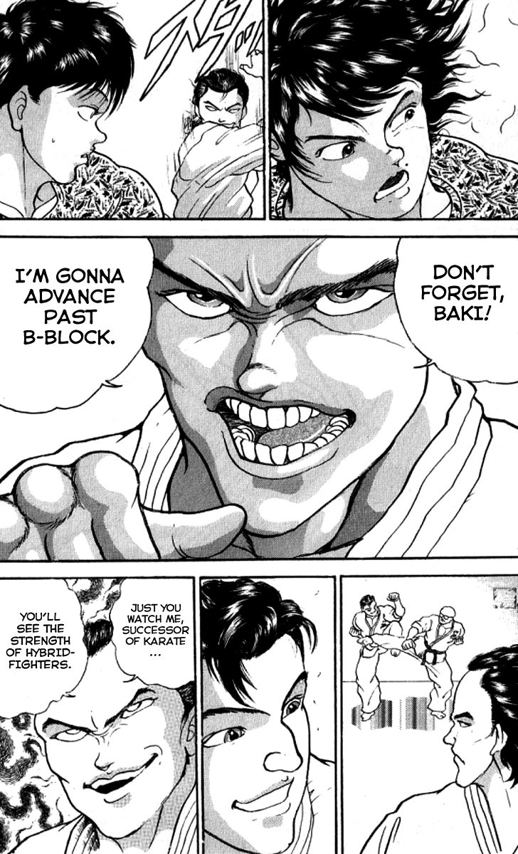 Grappler Baki Chapter 191 page 12 - Chapter 191 : The B Block Battlefield