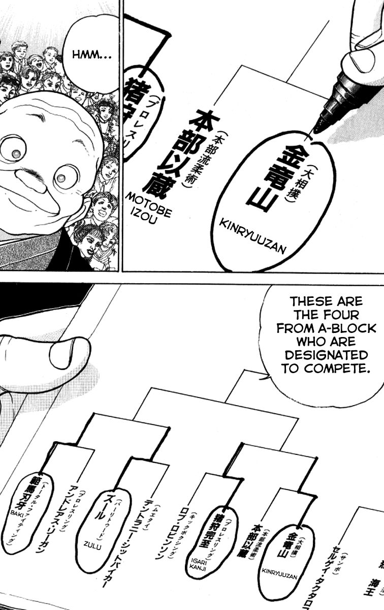 Grappler Baki Chapter 191 page 2 - Chapter 191 : The B Block Battlefield