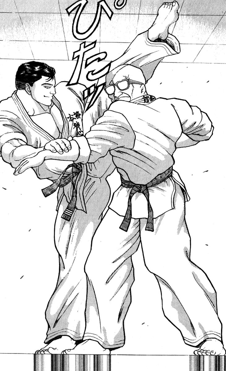 Grappler Baki Chapter 191 page 8 - Chapter 191 : The B Block Battlefield