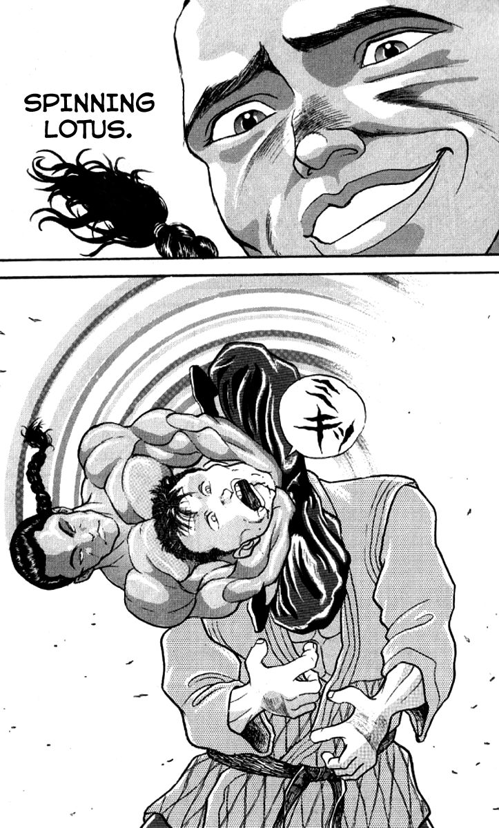Grappler Baki Chapter 193 page 15 - Chapter 193 : Spinning Lotus