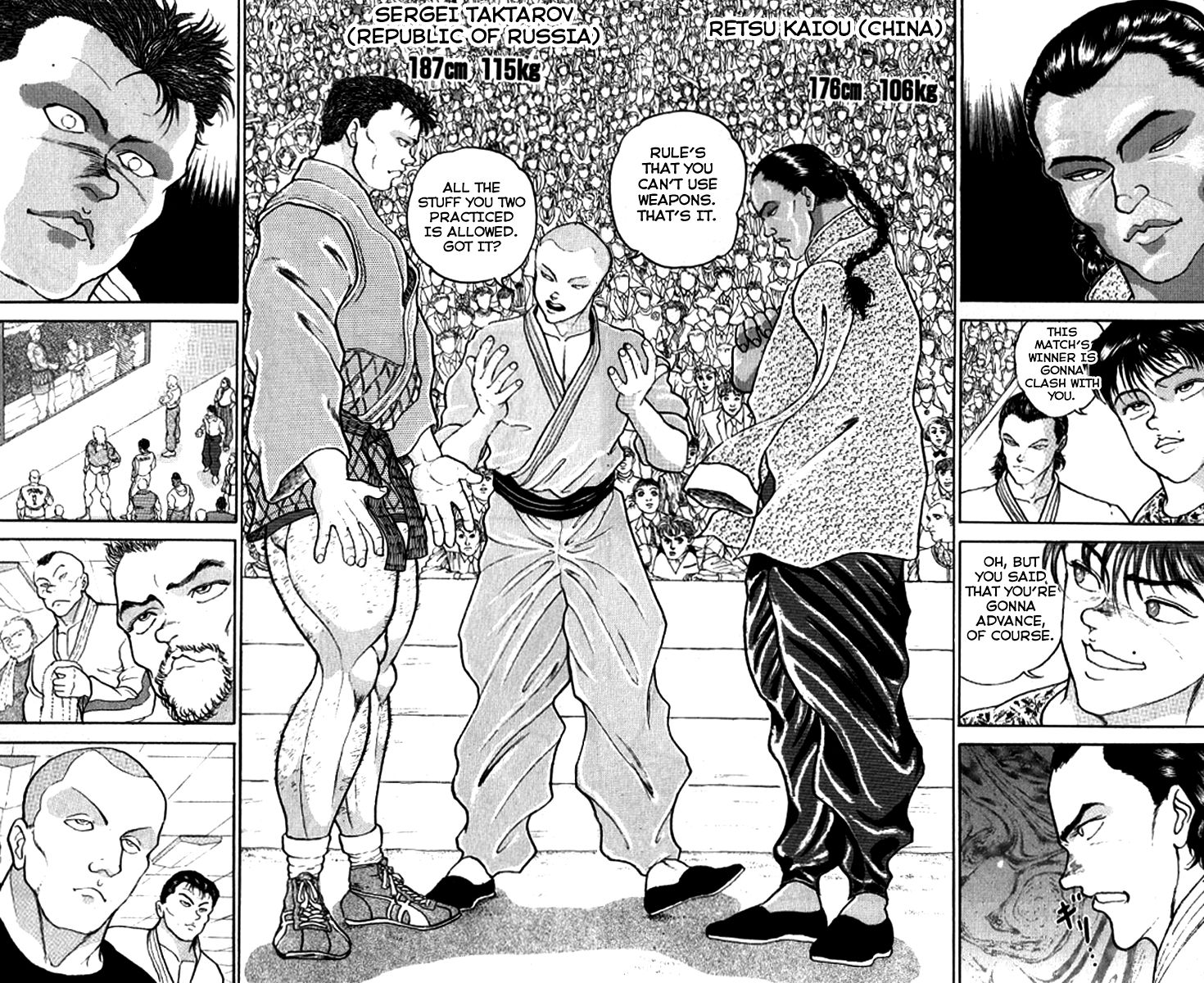 Grappler Baki Chapter 193 page 2 - Chapter 193 : Spinning Lotus