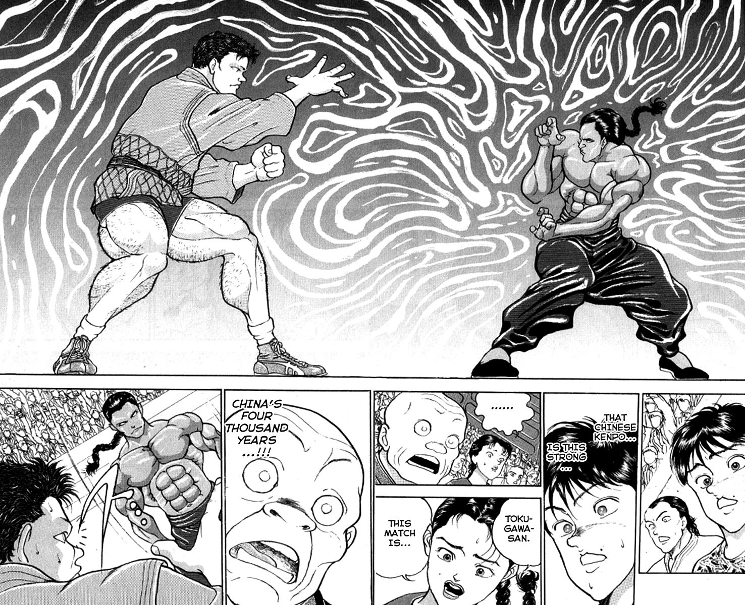 Grappler Baki Chapter 193 page 8 - Chapter 193 : Spinning Lotus